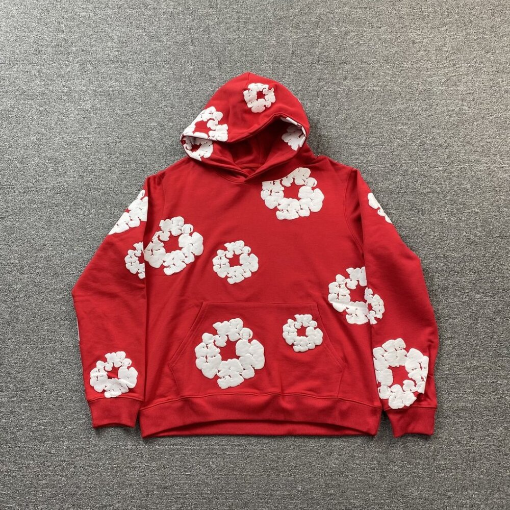 Denim Tears SS23 floral pattern printed sweatshirt